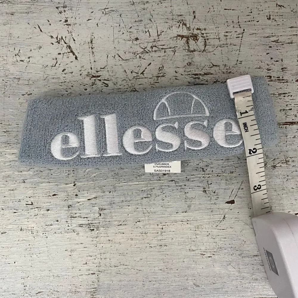 ellesse logo headband blue